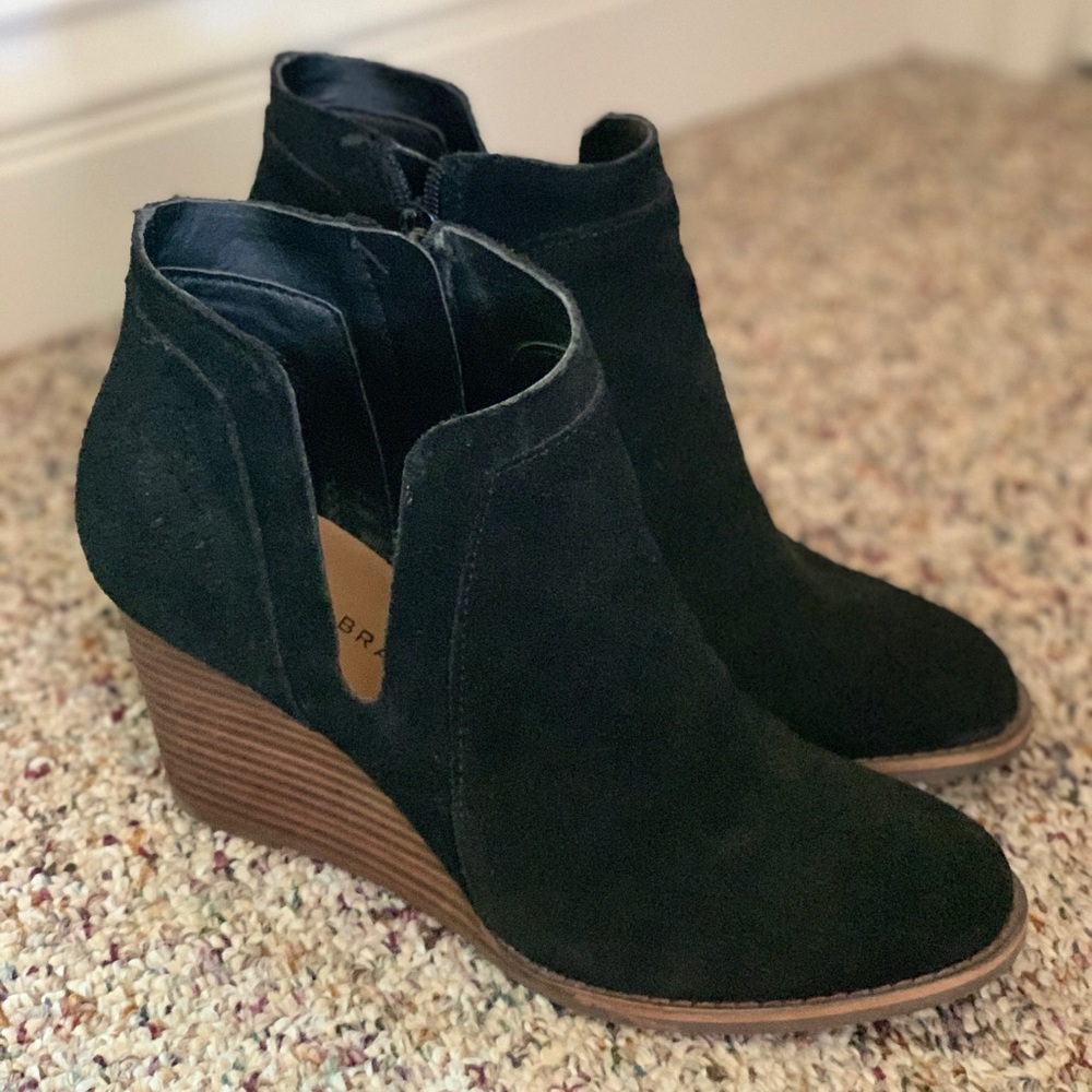 Lucky Brand Wedge Booties